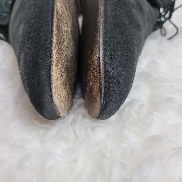 Burberry Chukka Boots Men\'s Size 8  Black Suede Bexton Desert Shoes main image 5